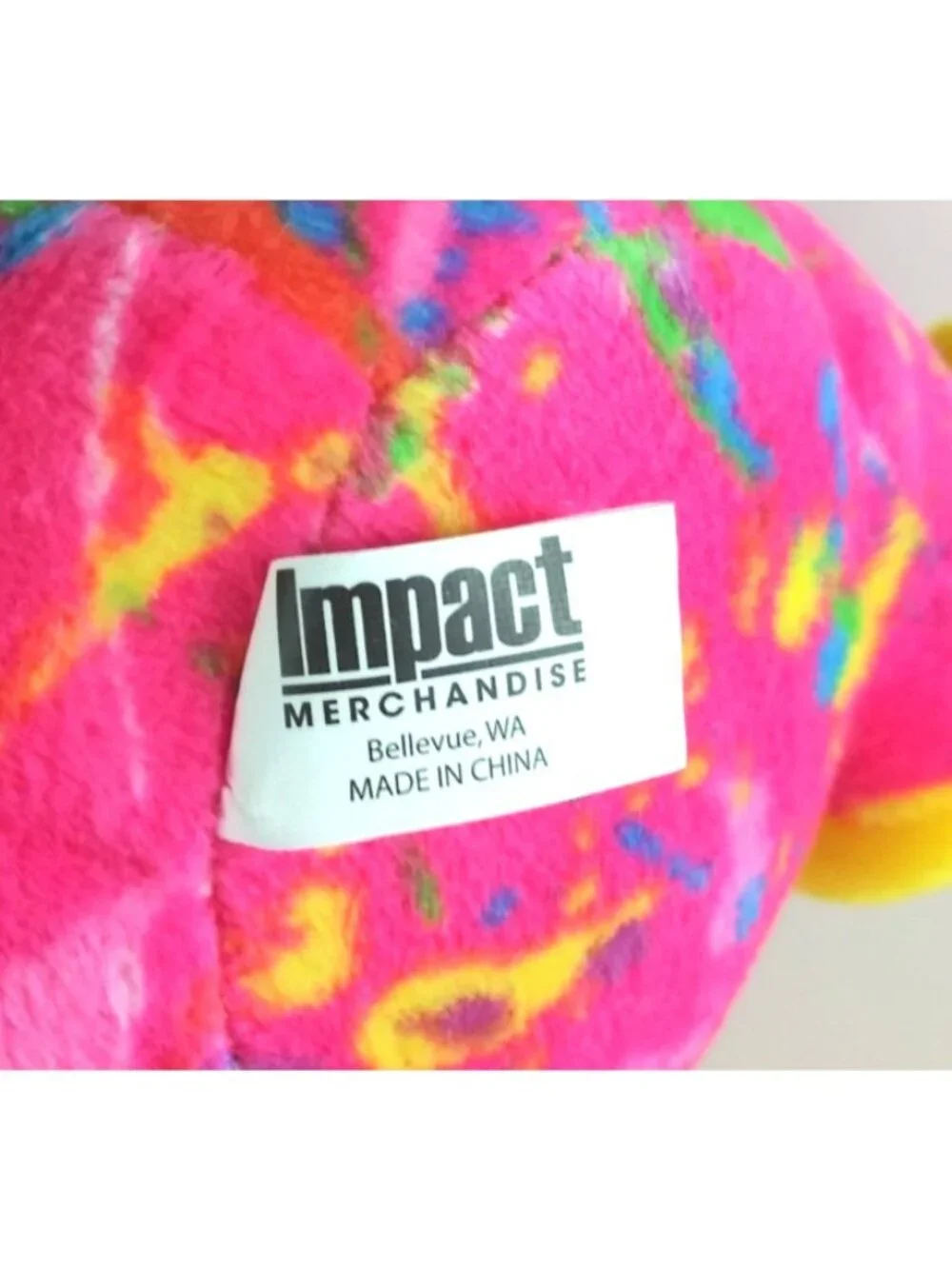 Impact Retro Pink Paint Splattered Duck Bright Colored 10